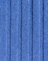 struttura di costoso naturale a maglia blu tessuto con un' a strisce modello e un' bellissimo tessere foto