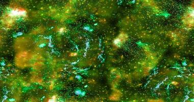 lo sfondo di galassie astratte con stelle e pianeti con motivi unici nella luce notturna dell'universo dello spazio verde muschio foto