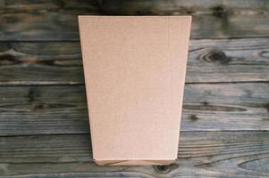 scatola mockup cartone pacchetto di cartone foto