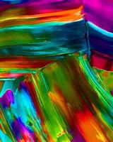 sfondo di pittura acrilica dipinta ad olio colore liquido liquido mescola tutti i colori con creatività e opere d'arte moderne foto