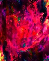 design di sfondo di pittura a olio acrilico dipinta colore liquido fluido rosso scuro con creatività e opere d'arte moderne