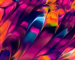 design di sfondo di pittura a olio acrilica dipinta pittura a liquido liquido mix di colori viola e azzurro con creatività e opere d'arte moderne