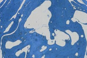 inchiostro astratto background.winter blu scuro marmo inchiostro texture di carta su bianco acquerello background.wallpaper per il web e game design.