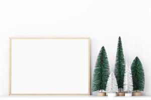 cornice mockup natale - 1011 foto