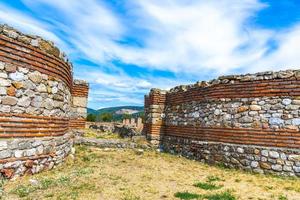fortezza romana castrum diana a kladovo, serbia orientale foto