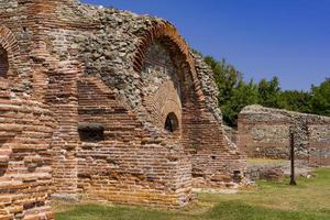 felix romuliana, resti dell'antico complesso romano di palazzi e templi felix romuliana vicino a gamzigrad, serbia foto