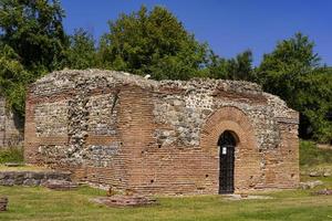 felix romuliana, resti dell'antico complesso romano di palazzi e templi felix romuliana vicino a gamzigrad, serbia foto
