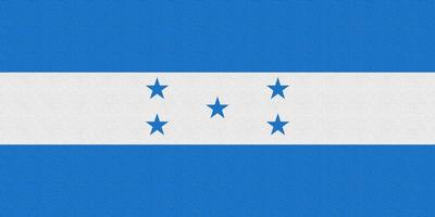 illustrazione della bandiera nazionale dell'honduras foto