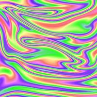 superficie olografica della lamina arcobaleno con motivo a lamina astratta rugosa. foto