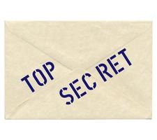 lettera top secret foto