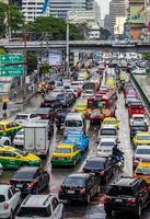 bangkok thailandia 22. maggio 2018 ora di punta grande ingorgo pesante nella trafficata bangkok thailandia.