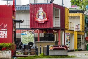 bangkok thailandia 22. maggio 2018 ristorante di storia di pollo a huai khwang bangkok thailandia. foto