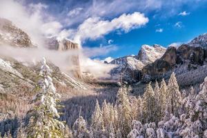 parco nazionale di Yosemite in inverno foto