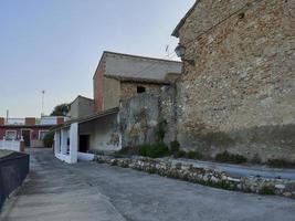 vedute del villaggio di anahuir, spagna foto