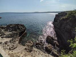 dato paesaggio spiaggia sulawesi indonesia foto