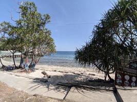 dato paesaggio spiaggia sulawesi indonesia foto