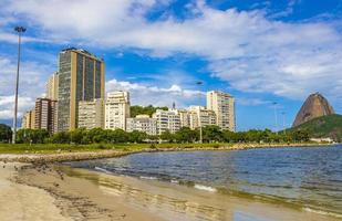 monte pan di zucchero pao de acucar panorama rio de janeiro brasile. foto