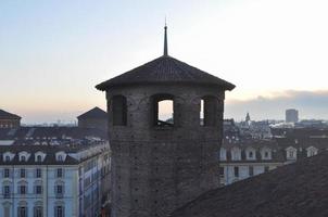 veduta aerea di torino foto