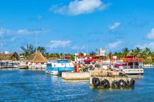 holbox messico 21. dicembre 2021 panorama panorama holbox villaggio porto porto muelle de holbox messico. foto