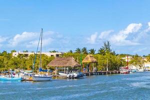 holbox messico 21. dicembre 2021 panorama panorama holbox villaggio porto porto muelle de holbox messico. foto