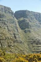 vista dal parco nazionale di table mountain cape town, sud africa. foto