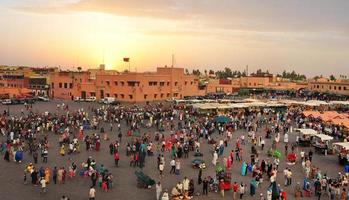 piazza jemaa el fna foto