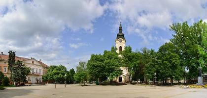 chiesa della città di kikinda foto