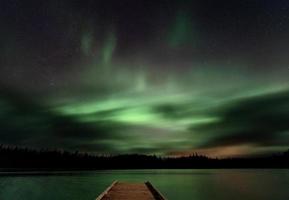aurora boreale canada foto