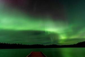 aurora boreale canada foto