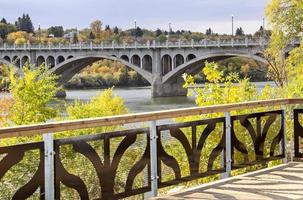 Saskatoon del fiume del nord saskatchewan foto