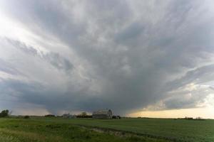 tempesta della prateria canada foto