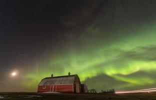 aurora boreale canada foto