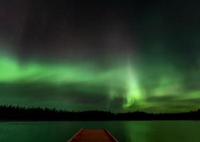 aurora boreale canada foto