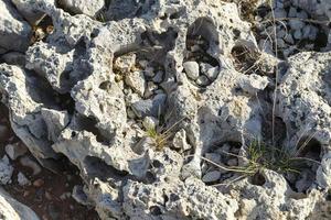 trama e sfondo di pietre. struttura rocciosa. foto