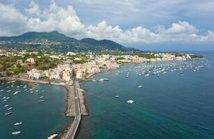 un' Visualizza di il costa di Italia foto