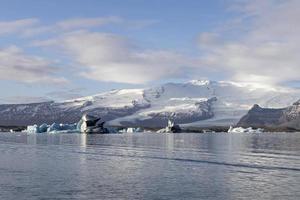 laguna glaciale di jokulsarlon, islanda foto