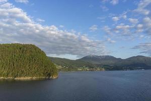 crociera nel fiordo di Geiranger in Norvegia foto