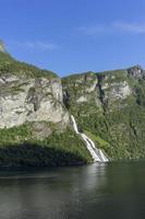 crociera nel fiordo di Geiranger in Norvegia foto