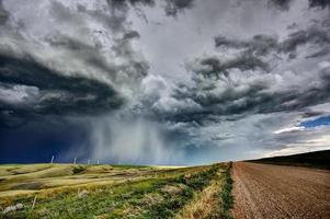 tempesta della prateria canada foto