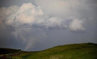 nuvole di tempesta della prateria foto