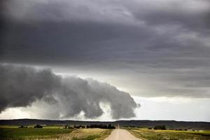 nuvole di tempesta della prateria foto