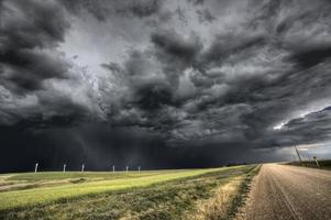 tempesta della prateria canada foto