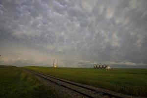 nuvole di tempesta della prateria foto