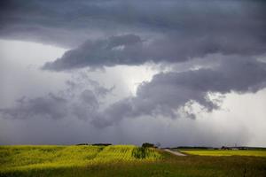 nuvole di tempesta della prateria foto