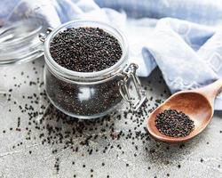 semi di quinoa nera foto