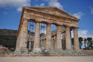 tempio dorico a segesta foto