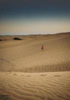 deserto di dune di sabbia foto