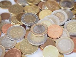 monete in euro, unione europea foto