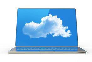 concetto di cloud computing foto