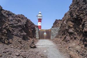 mirador punta de teno faro sul capo occidentale di tenerife, isole canarie, spagna. foto